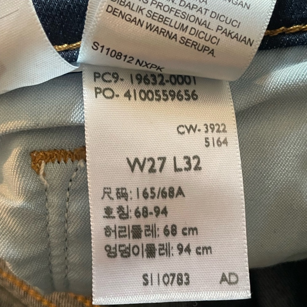 Levi’s Dark Denim Jeans